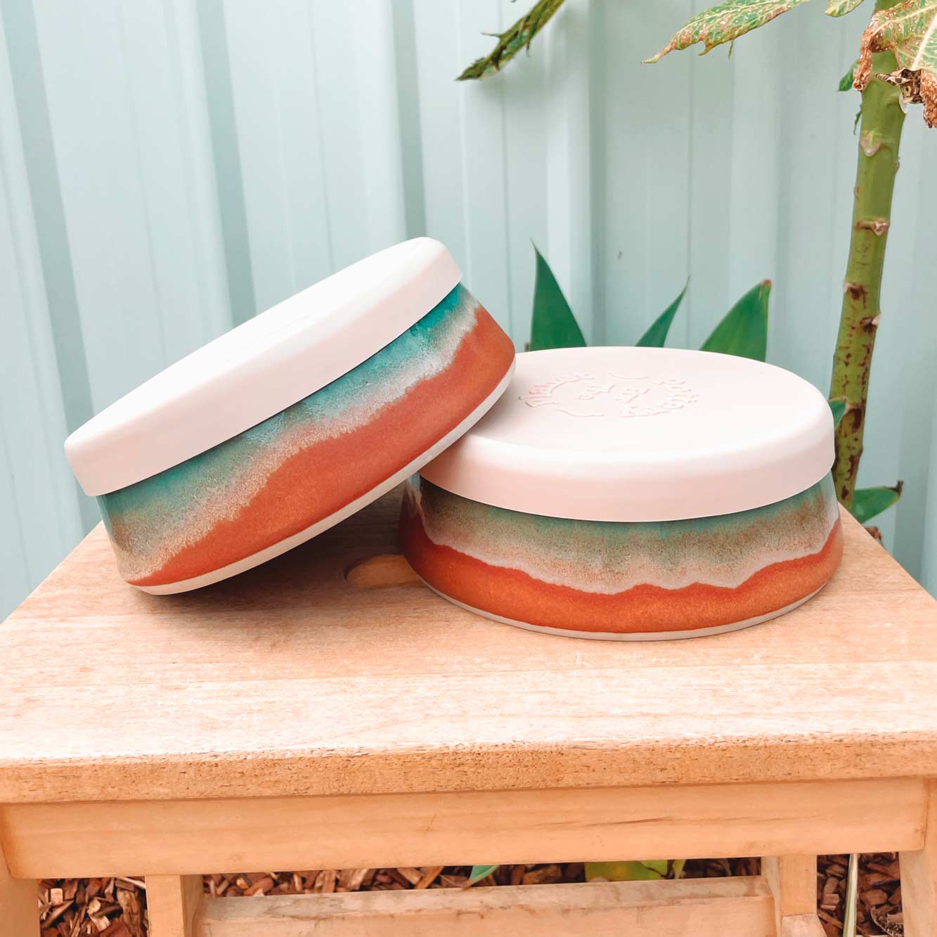 Coral Dreaming Ceramic Travel Bowl - Image 5