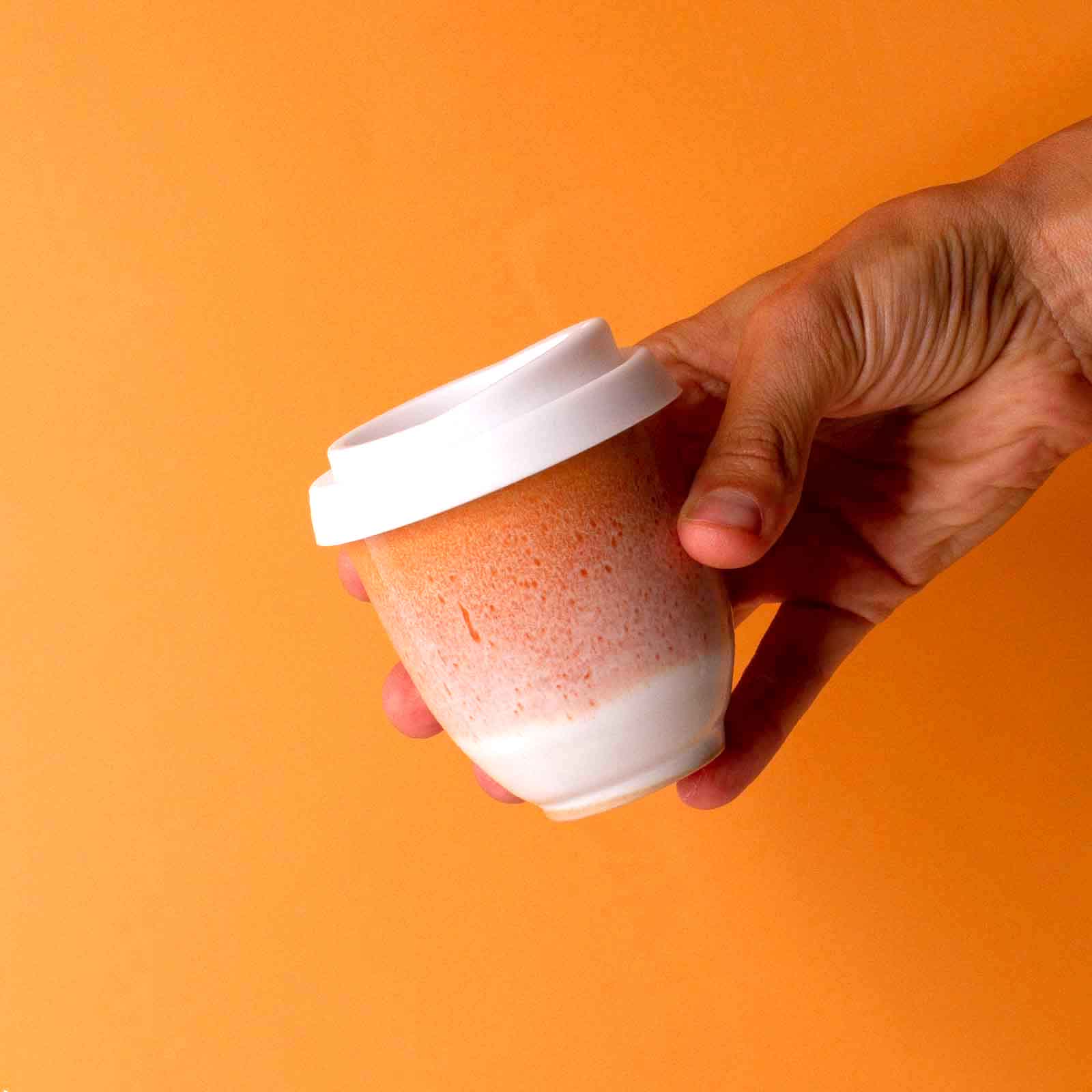 Desert Sand Ceramic Travel Cup - Image 4