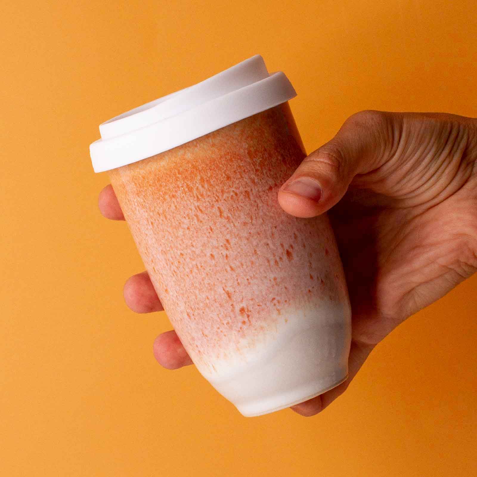 Desert Sand Ceramic Travel Cup - Image 6