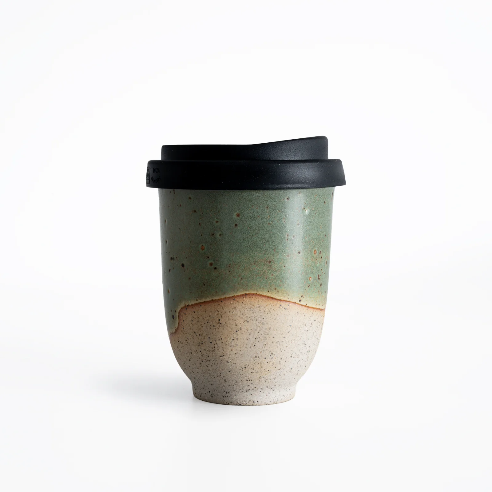 Forest Moss Ceramic Travel Cup - Image 4