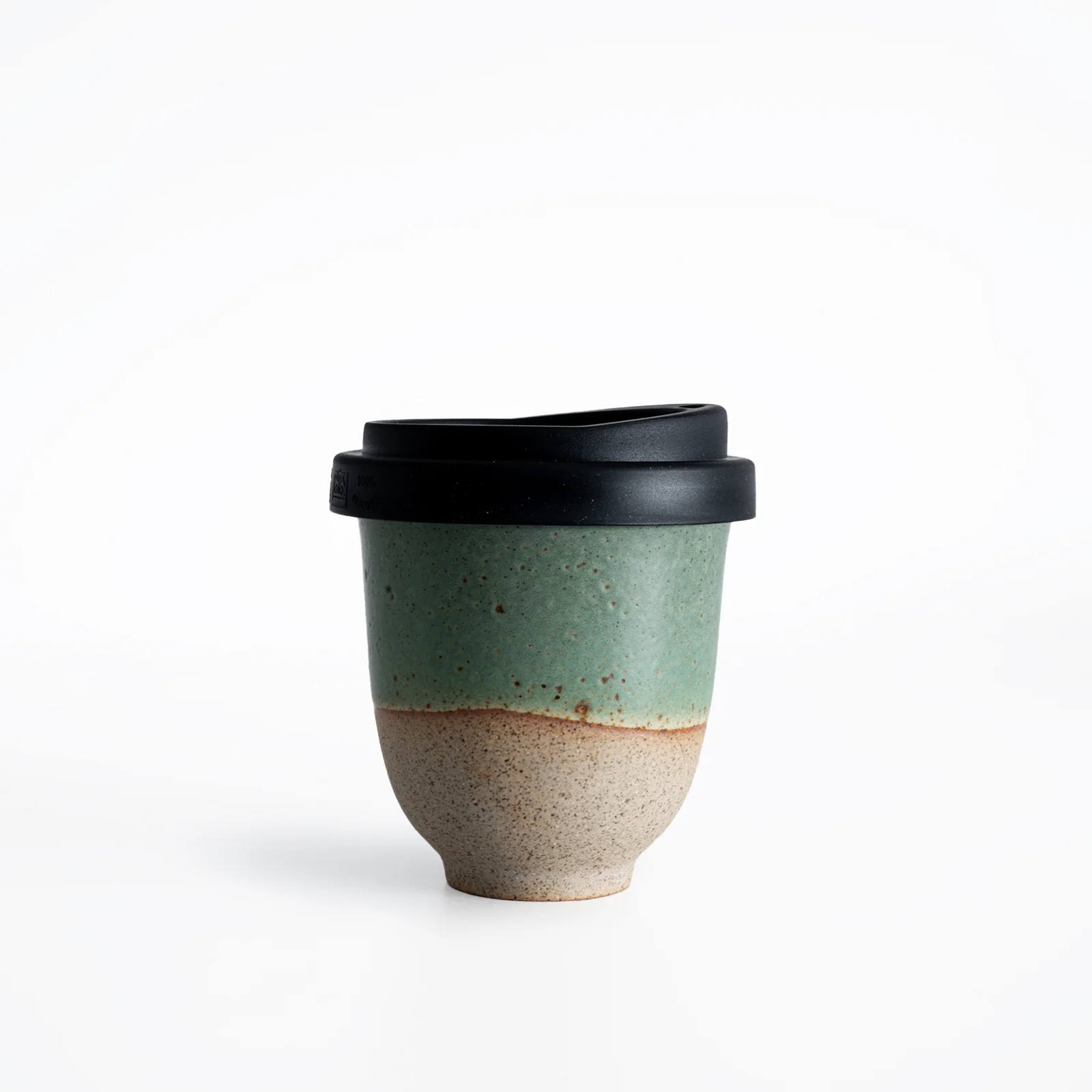 Forest Moss Ceramic Travel Cup - Image 5