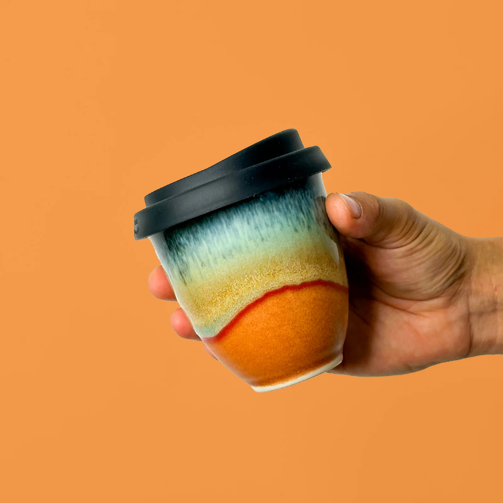 Midnight On Mars Ceramic Travel Cup - Image 3