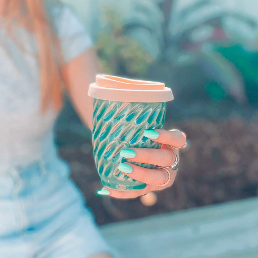 Sage Ceramic Travel Cup - Image 3