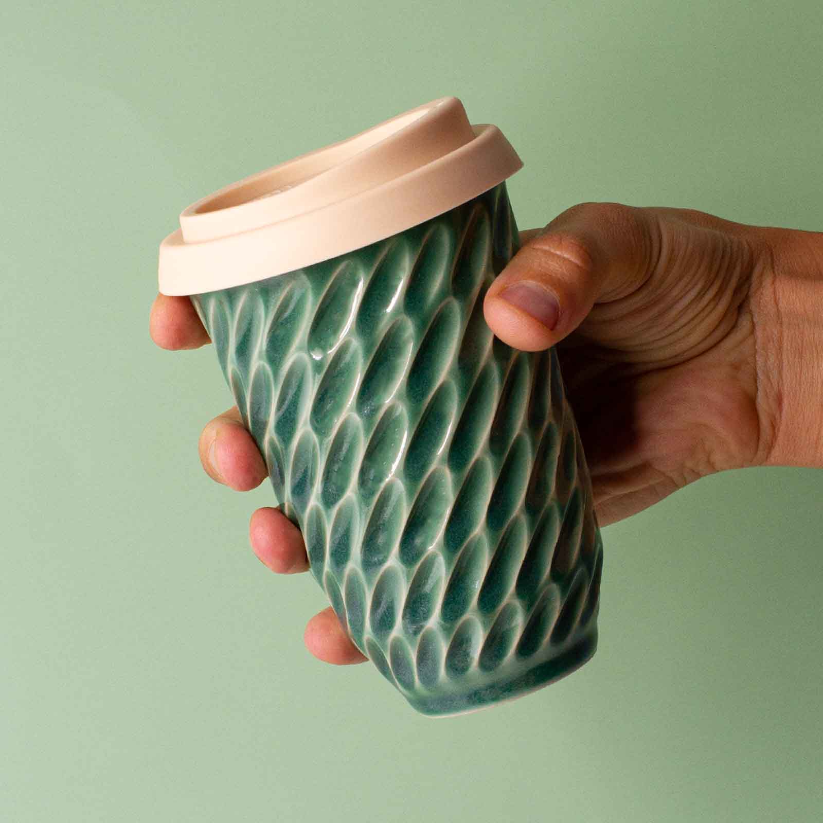 Sage Ceramic Travel Cup - Image 6