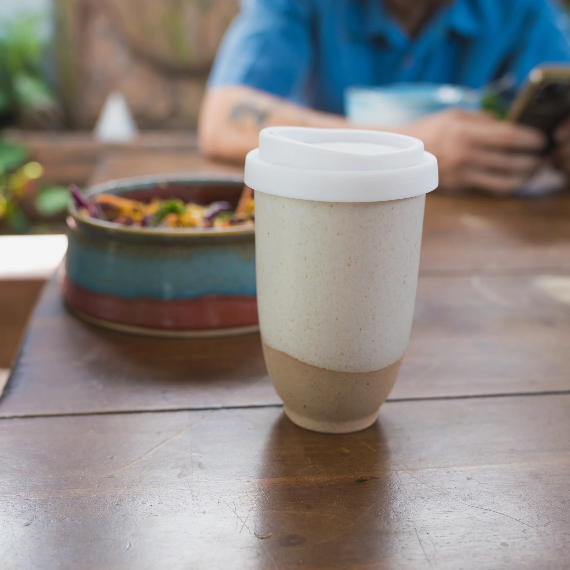 Sandy Ceramic Travel Cup - Image 7