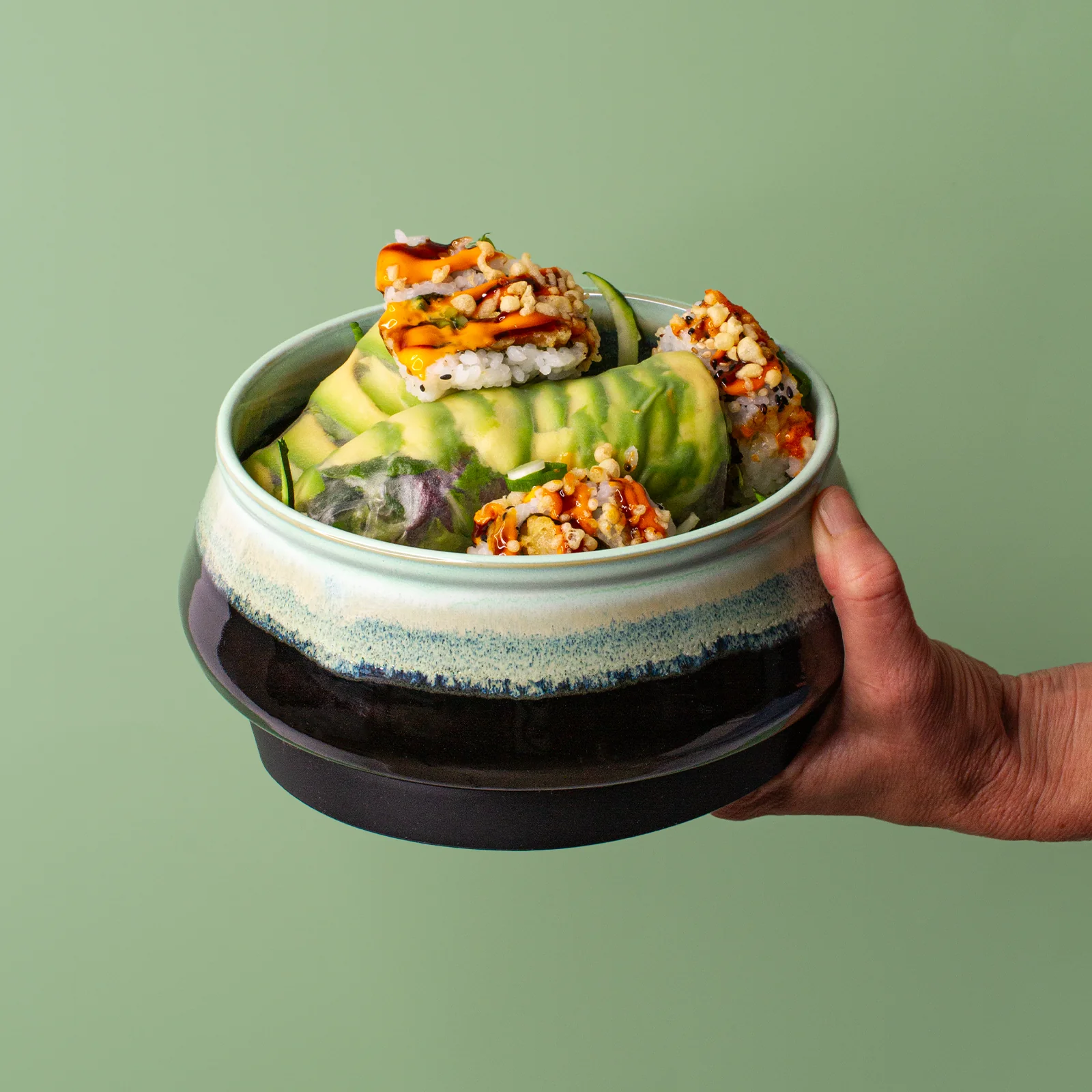 Sexy Lime Ceramic Travel Bowl