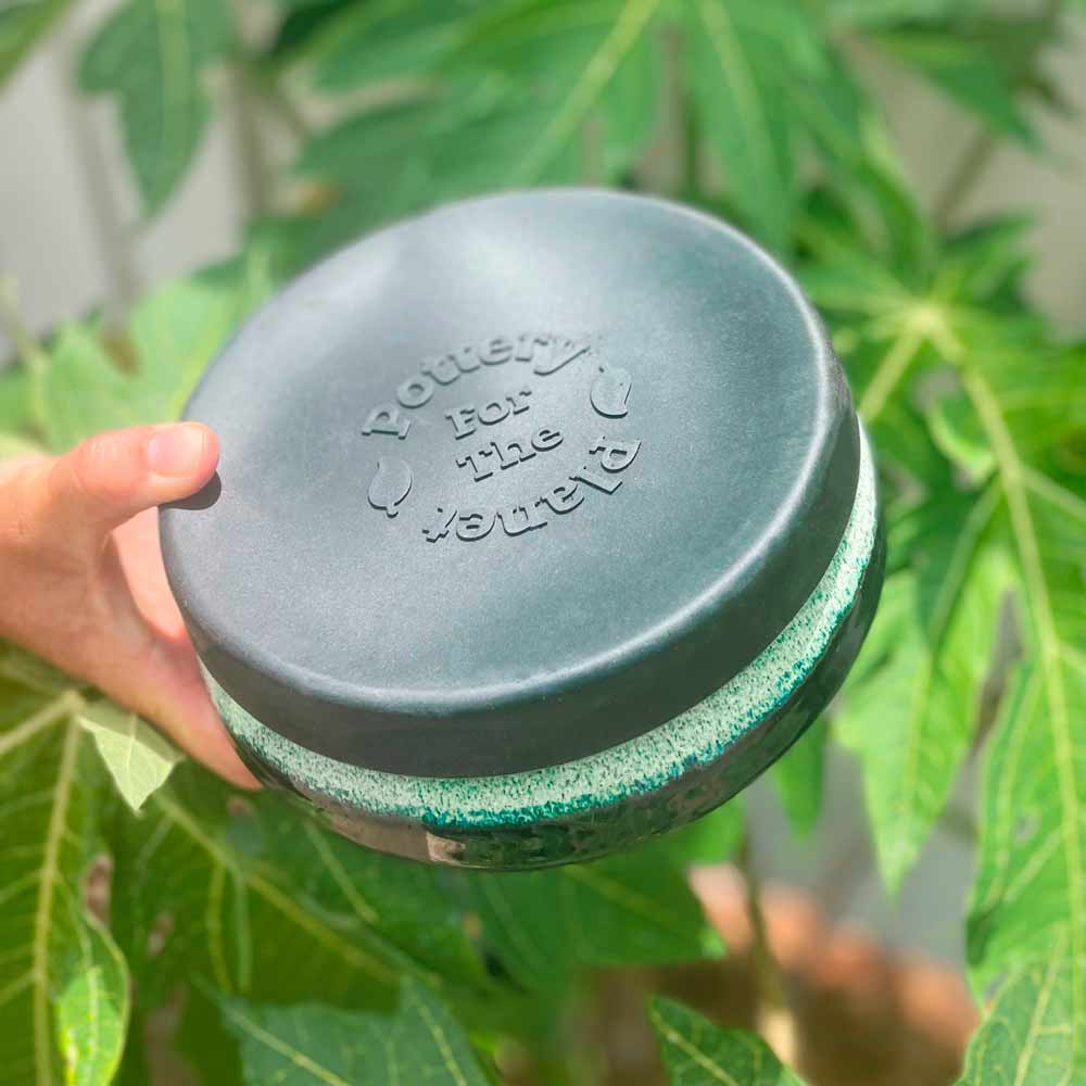 Sexy Lime Ceramic Travel Bowl - Image 4