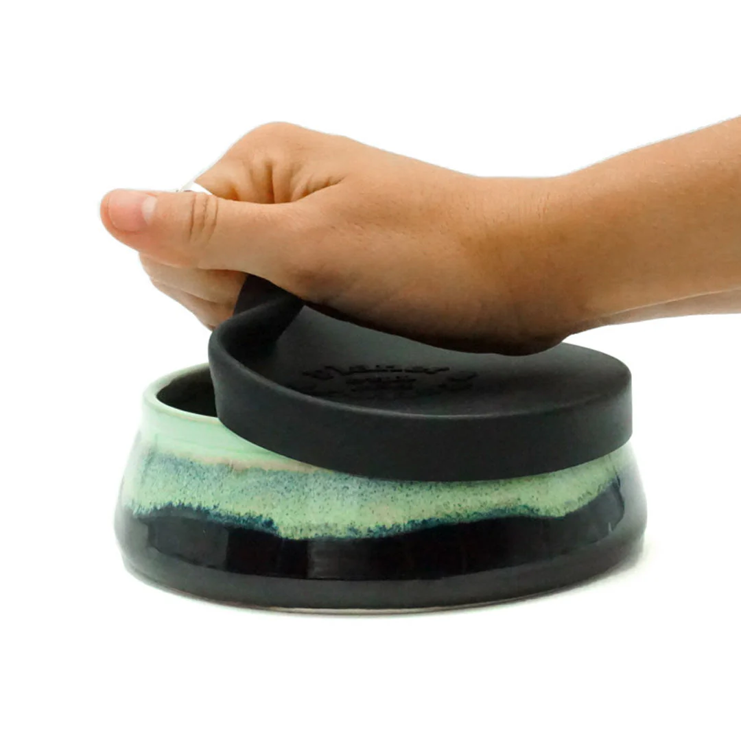 Sexy Lime Ceramic Travel Bowl - Image 9
