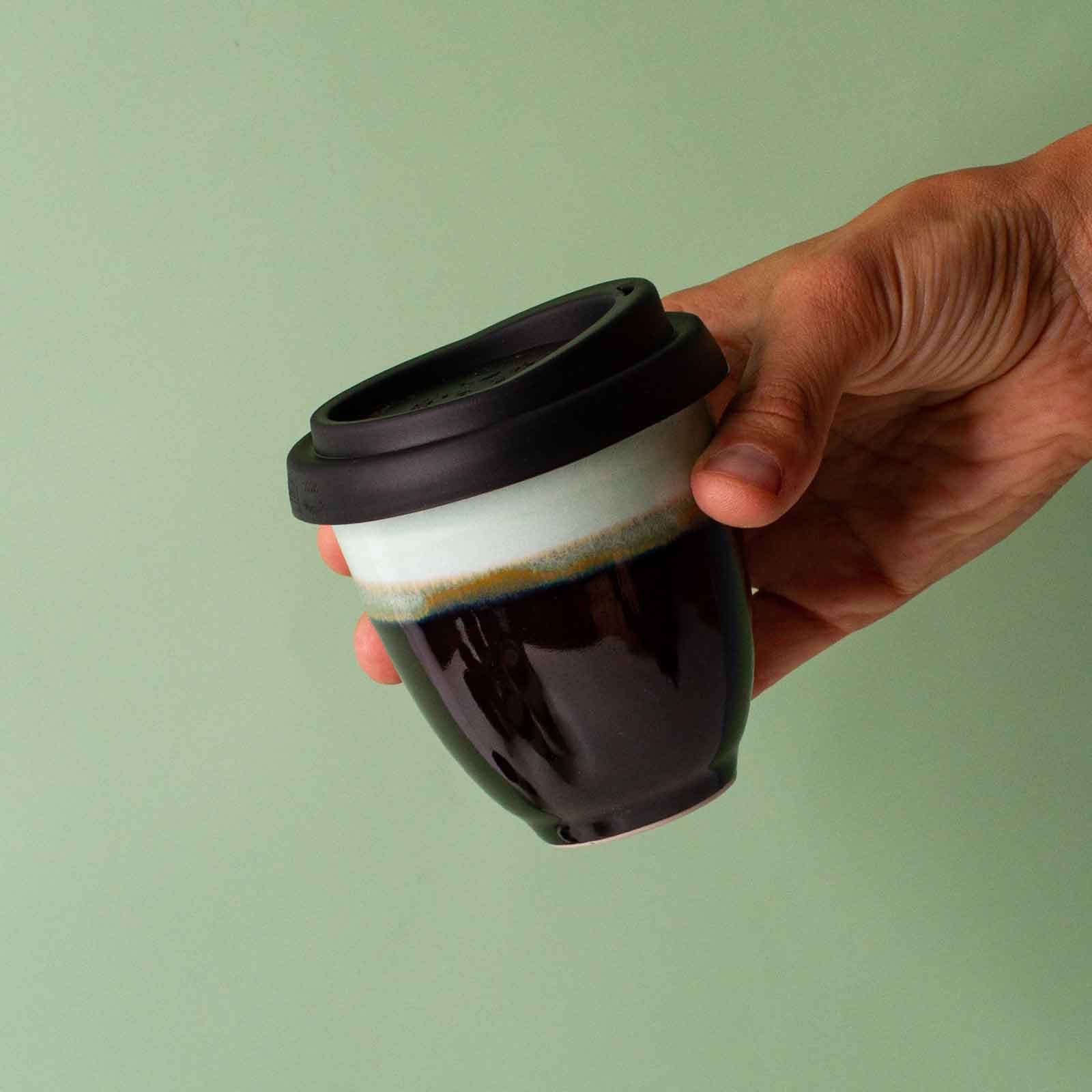 Sexy Lime Ceramic Travel Cup - Image 3