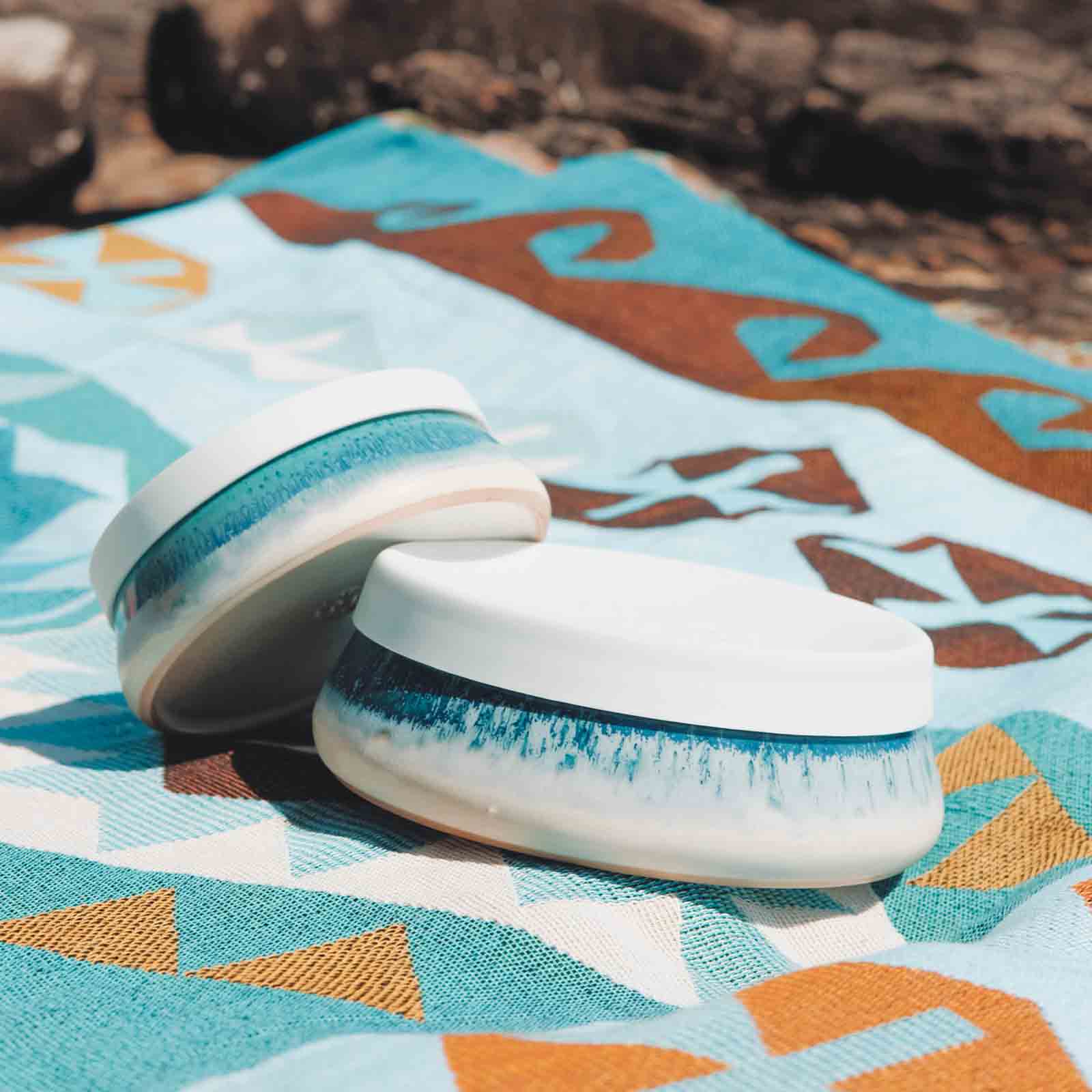 Tea Tree Bay Ceramic Travel Bowl - Image 3