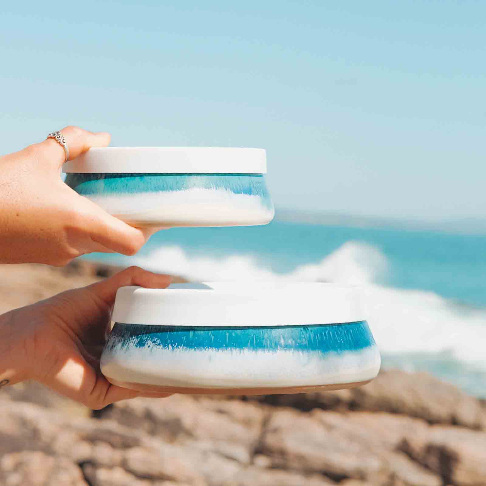 Tea Tree Bay Ceramic Travel Bowl - Image 5