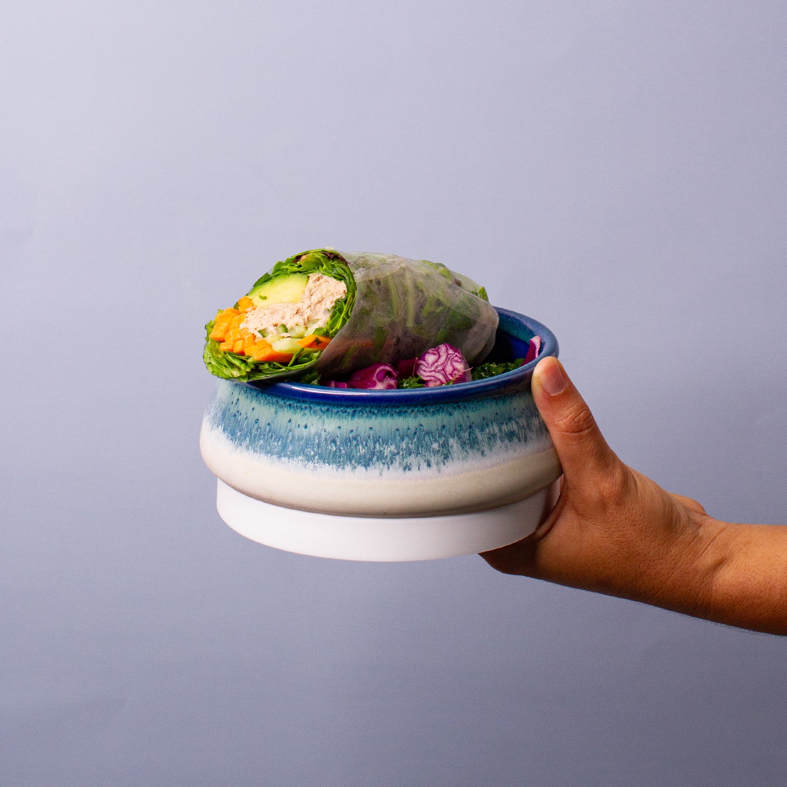 Tea Tree Bay Ceramic Travel Bowl - Image 6