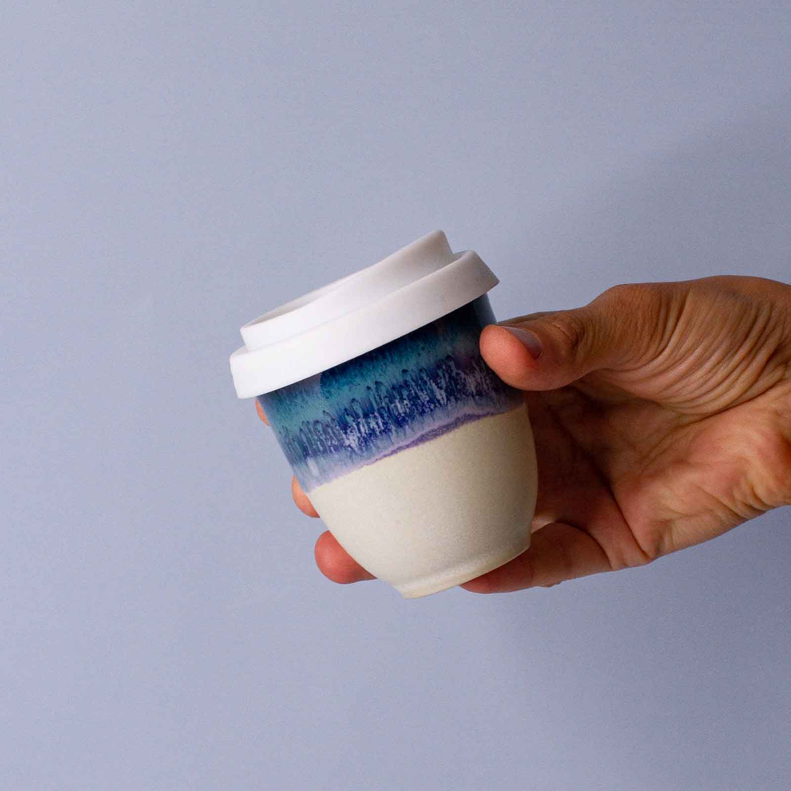 Tea Tree Bay Ceramic Travel Cup - Image 5