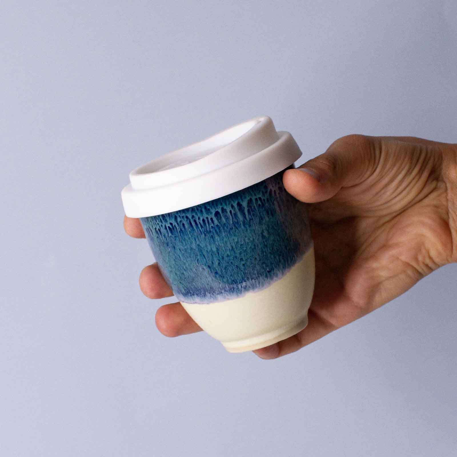 Tea Tree Bay Ceramic Travel Cup - Image 6