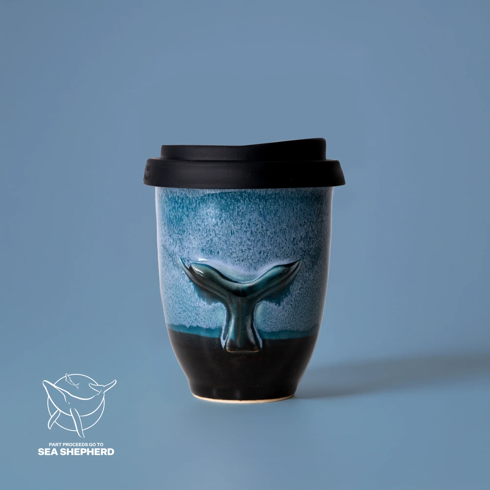 Whale Ceramic Travel Cup - Image 2